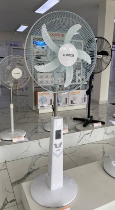 Solar STANDING Fan with Panel